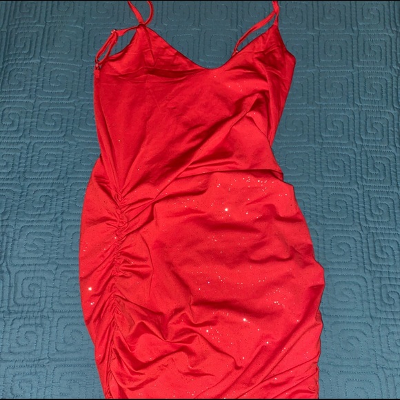 Unused Little Red Sparkle Dress💫 - Picture 2 of 3